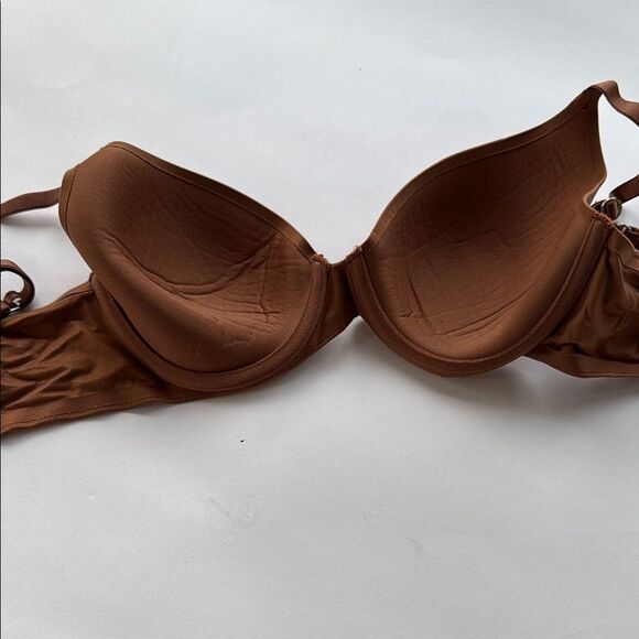 AERIE BROWN LIGHTLY PADDED BRA SIZE 30D INTIMATES - Picture 3 of 5